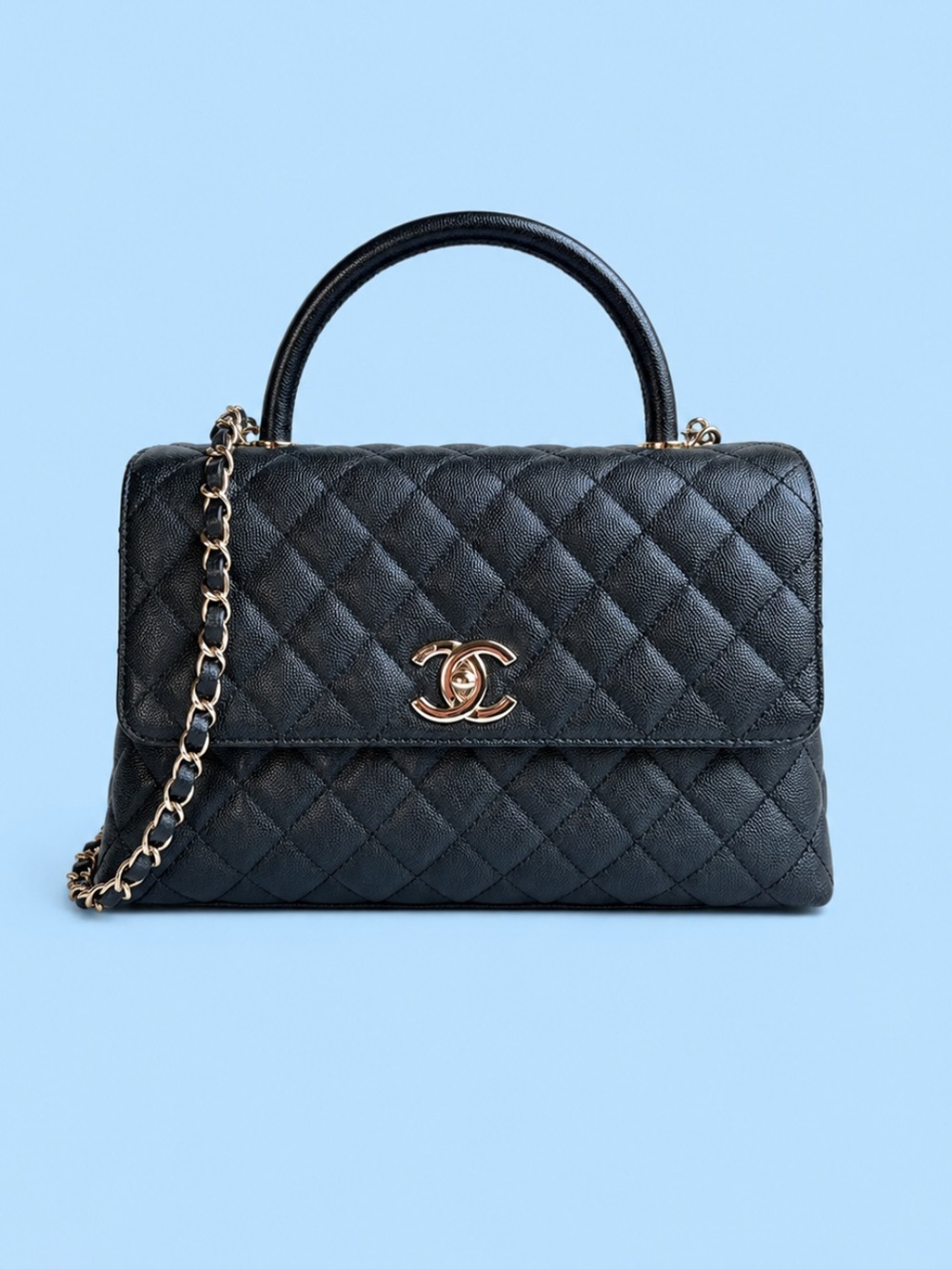 🔥CHANEL Coco Handle Handbag